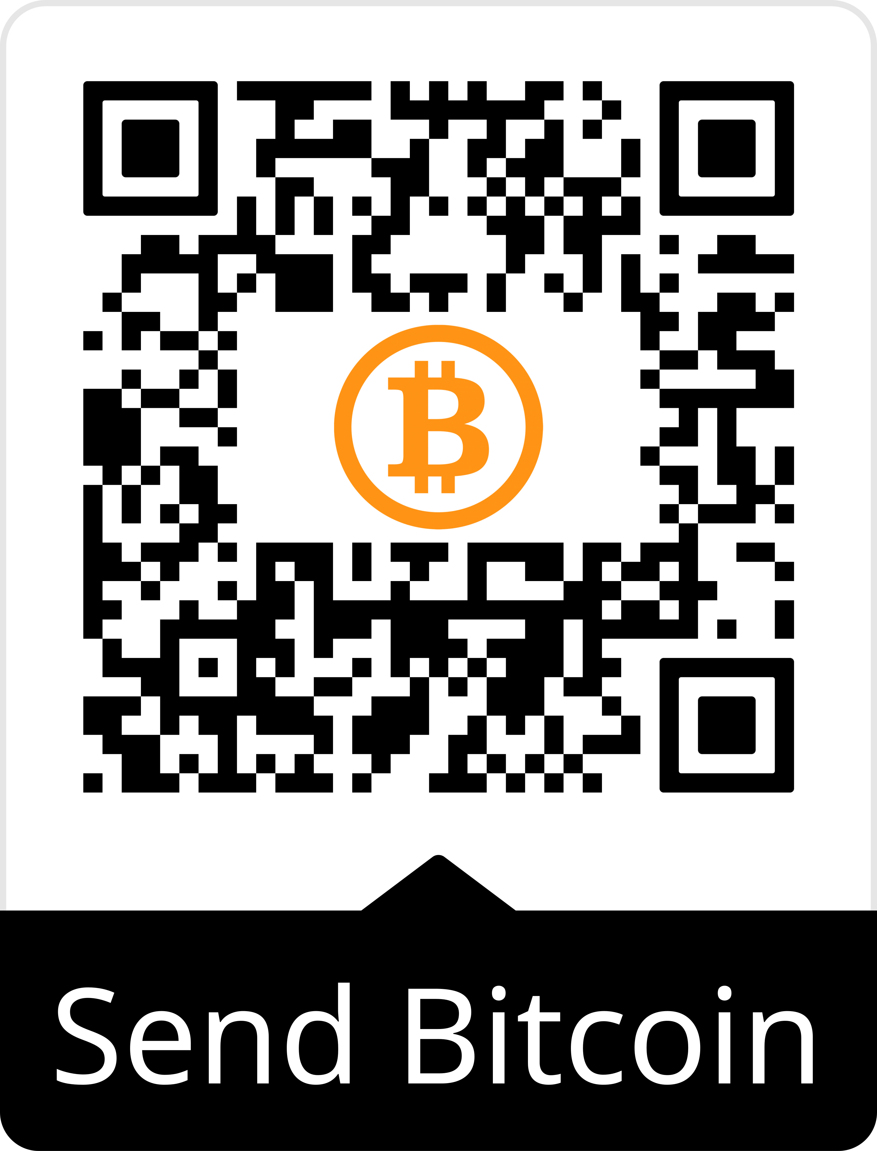 Bitcoin Address QR code